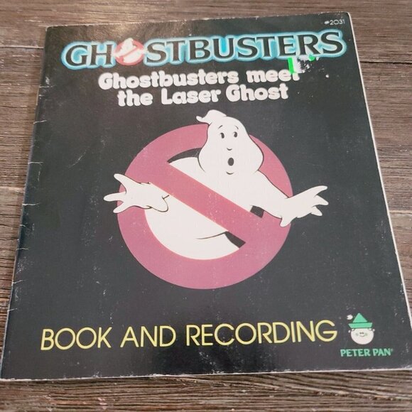 Vintage Ghostbusters Meet the Laser Ghost Copyright 1985 Paperback Book  - Picture 1 of 10
